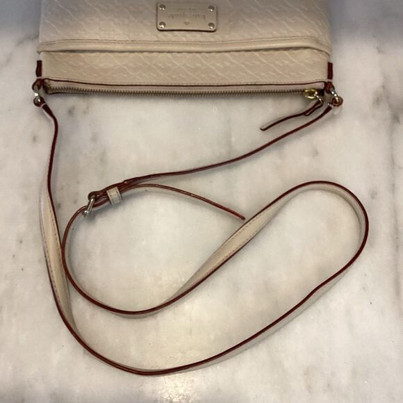 Kate Spade Penn Place Keisha Embossed Leather Crossbody Bag - Picture 15 of 15
